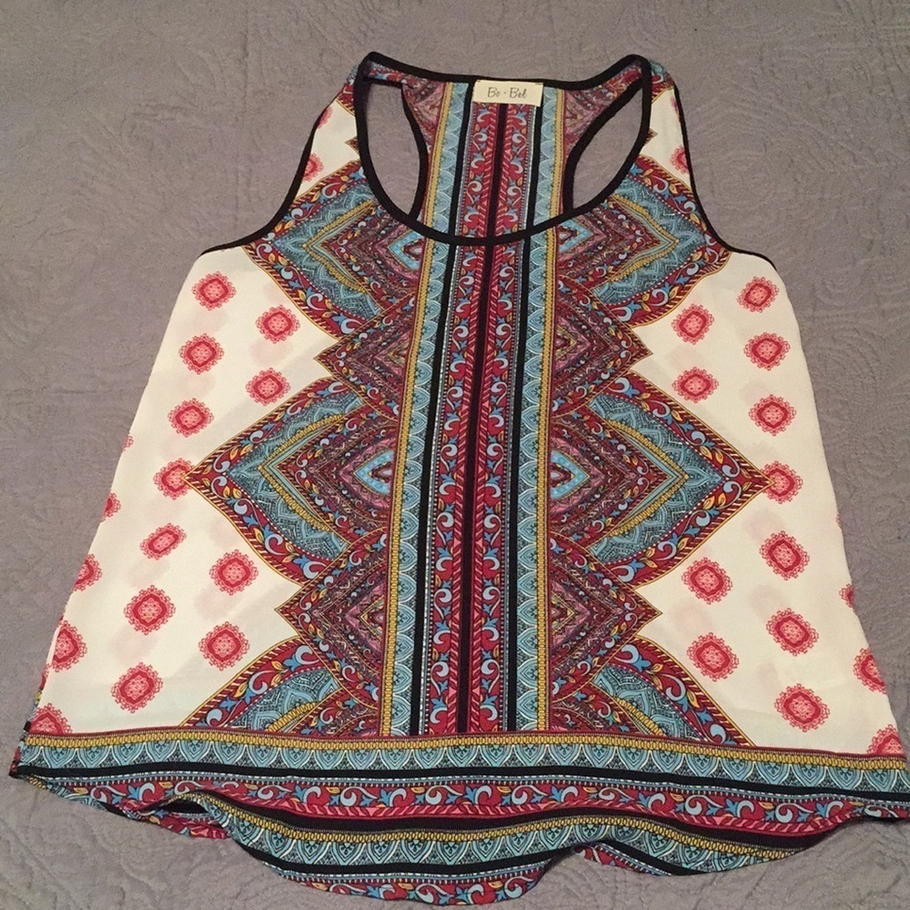 Beautiful Multi Color Racer back Top - Picture 6 of 7